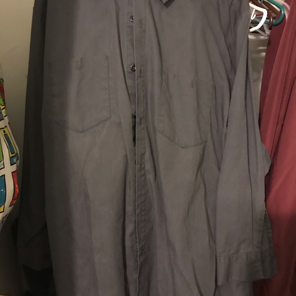 Lot of 16 men’s work shirts